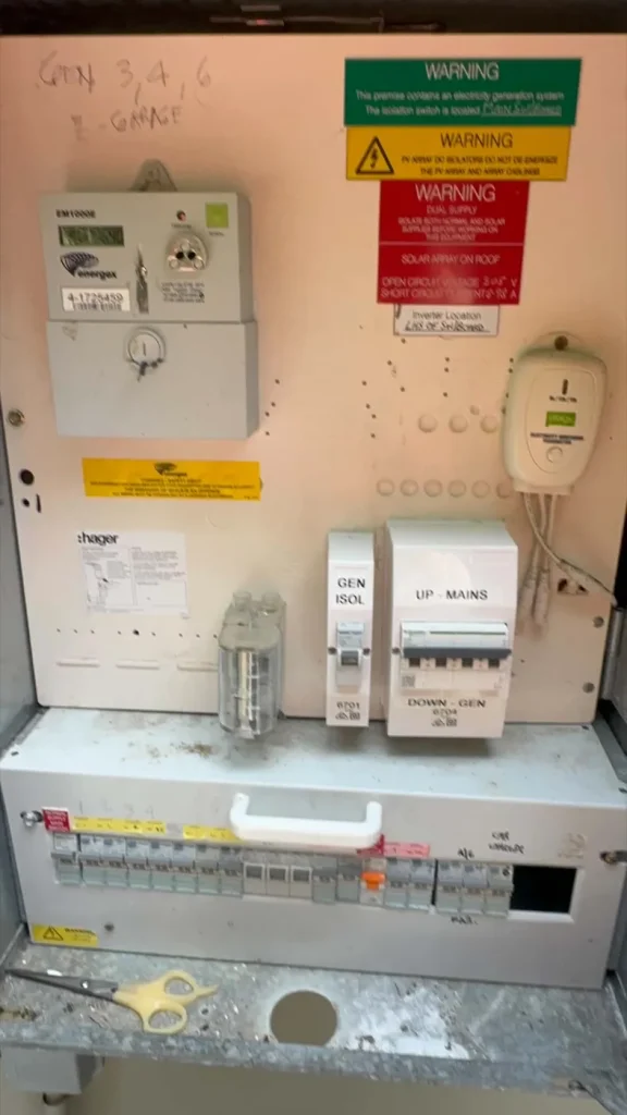 Generator transfer switch — recent job by SEQLD Electrical Services