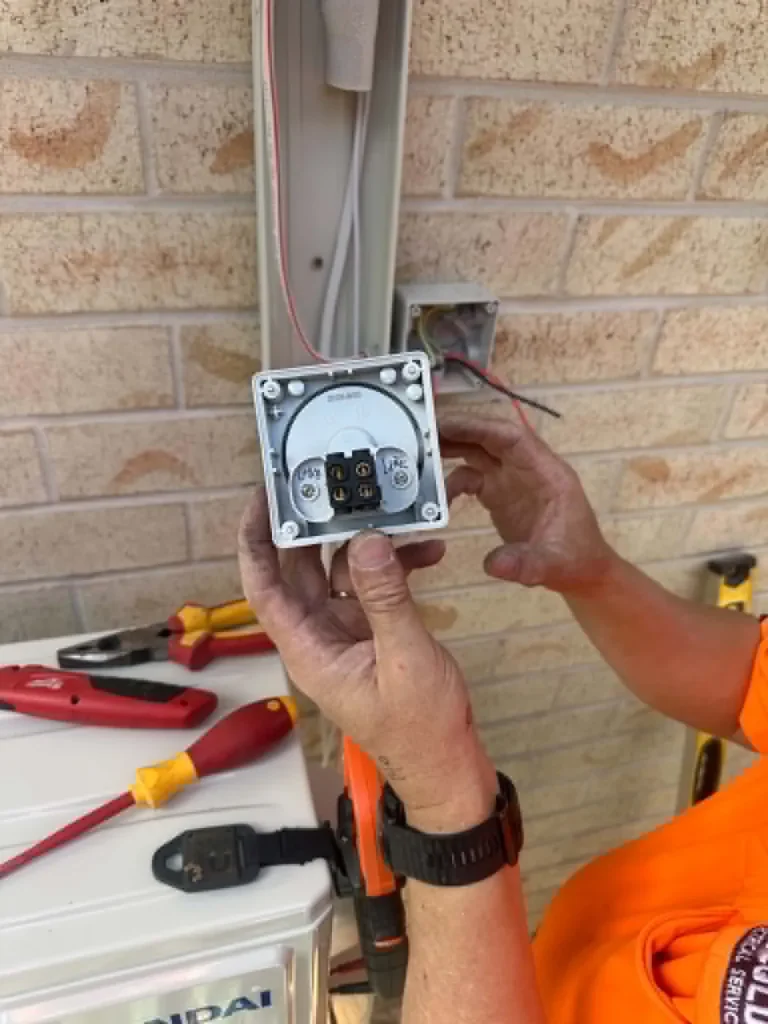 Split-System Air Conditioning — recent job by SEQLD Electrical Services