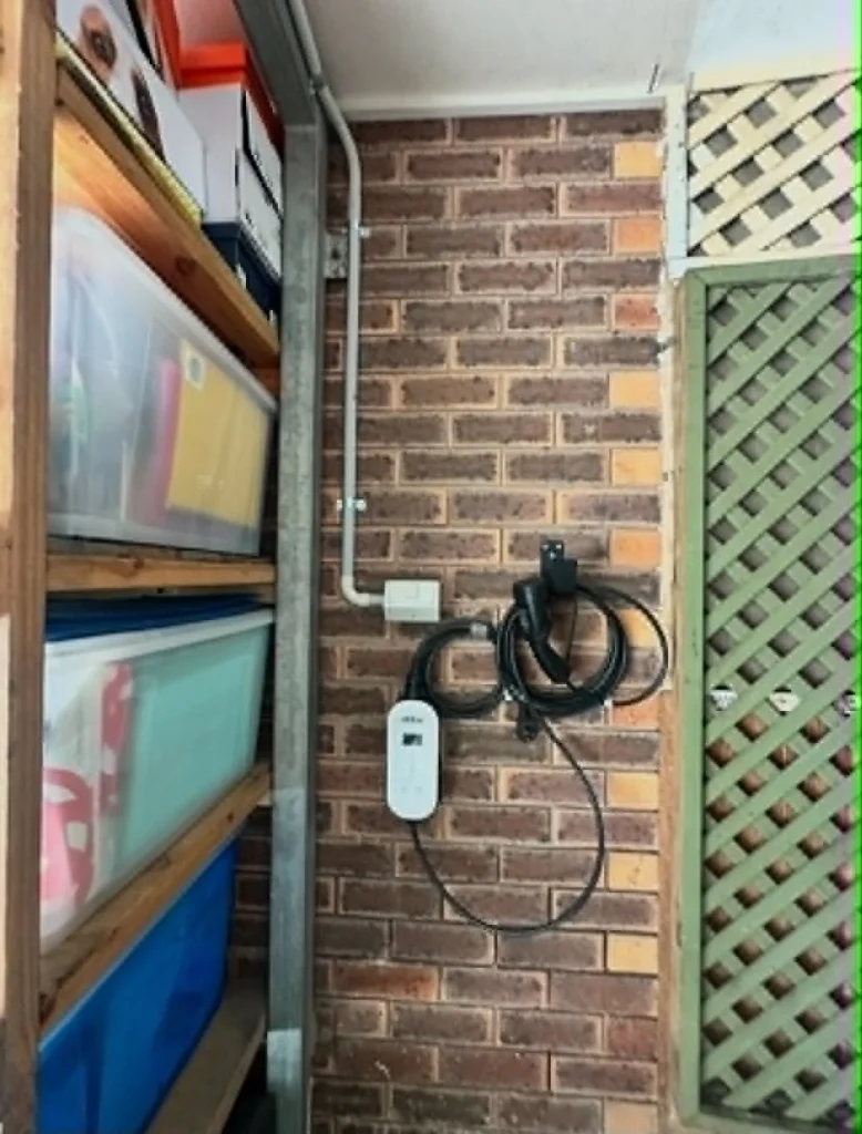 EV Chargers — recent job by SEQLD Electrical Services